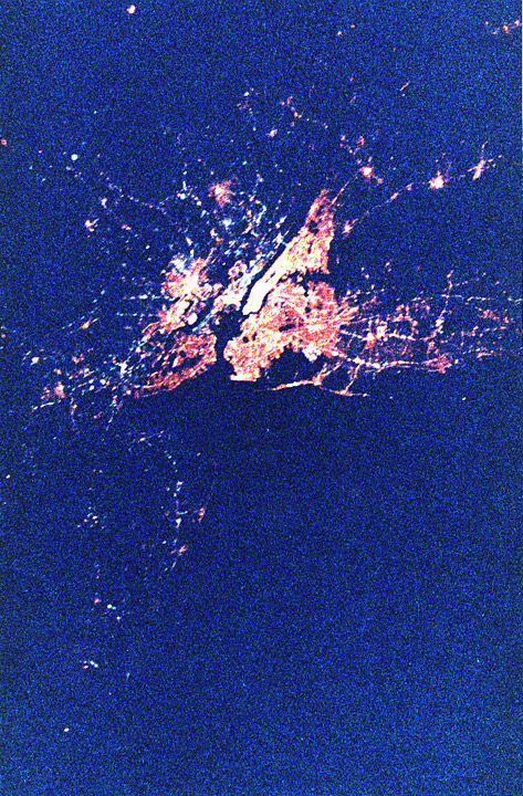 world from space at night. Provided by: NASA Human Space