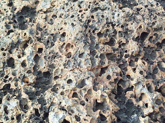 vesicular rock